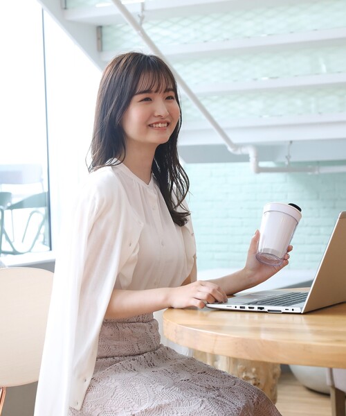 index（インデックス）の「◆リーフレースタイトスカート【WEB限定サイズ】（スカート・レディース・ライトグレー/ガンメタ/ブルー・36/38/40/42）」の13枚目の写真