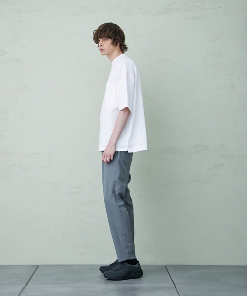 PUBLIC TOKYO（パブリックトウキョウ）の「8.6ozリラックスヘビーウェイトTシャツ ビッグシルエット【Made in Japan】（Tシャツ/カットソー・メンズ・ホワイト/ブラック/ダークグレー/ミント/サックスブルー・1/2/3）」の19枚目の写真