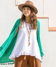 チャイハネ | 【チャイハネ】ボヘロフリンジタンクトップ(タンクトップ)