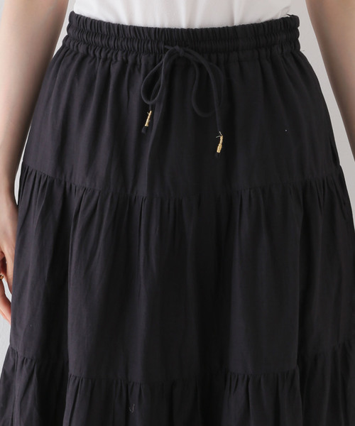 B.C STOCK(ベーセーストック)の「ティアードスカート(スカート・レディース・ホワイト/ブラック・FREE)」の20枚目の写真