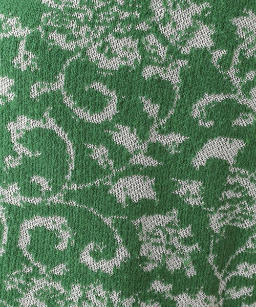 RAGEBLUE（レイジブルー）の「2WAYフラワー柄ニットベスト（ベスト・レディース・ブラック/ベージュ/グリーン・FREE）」の13枚目の写真