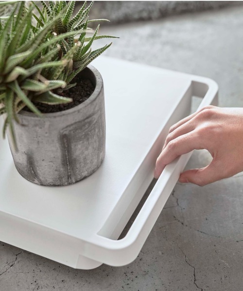 BIRTHDAY BAR(バースデイバー)の「tower 台車(収納グッズ・レディース・ホワイト/ブラック・フリー)」の11枚目の写真