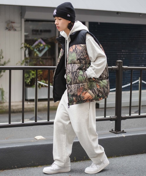 WEGO(ウィゴー)の「WEGO/リバーシブルエコダウンベスト(ダウンベスト・メンズ・ホワイト/ベージュ/その他1/ブラック・MEDIUM/LARGE)」の11枚目の写真