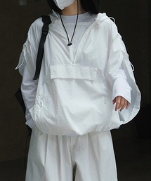 chuclla（チュクラ）の「アノラック ノースリーブパーカー chw22a027（マウンテンパーカー）」