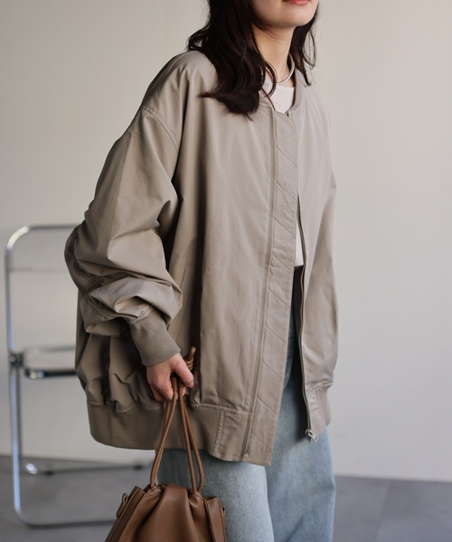 セール】ボリュームスリーブMA-1ブルゾン（MA-1）｜ap retro