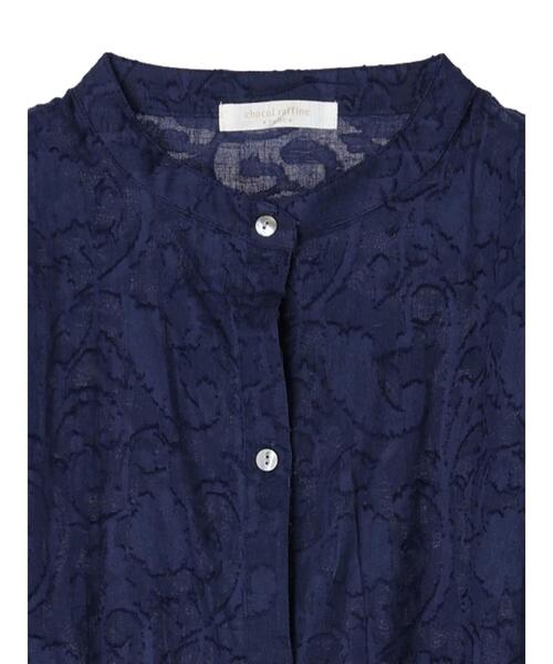 Green　Parks（グリーンパークス）の「JQシャツワンピース（ワンピース・レディース・ブラック/ブルー/カーキ・FREE）」の15枚目の写真