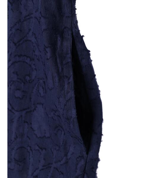 Green　Parks（グリーンパークス）の「JQシャツワンピース（ワンピース・レディース・ブラック/ブルー/カーキ・FREE）」の20枚目の写真