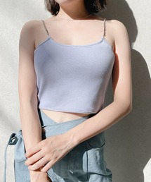 lilLilly | ストーンチェーンキャミトップス(キャミソール)