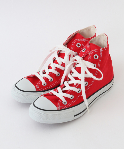 MELROSE claire（メルローズ クレール）の「【CONVERSE CHUCK TAYLOR CANVAS ALL STAR HI】（スニーカー・レディース・ブラック系その他/レッド/キナリ/ネイビー/チャコールグレー/ホワイト/ブラック・23.5/25/24.5/24/22.5/25.5/23）」の7枚目の写真