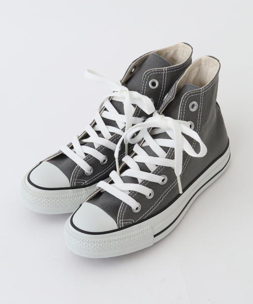 MELROSE claire（メルローズ クレール）の「【CONVERSE CHUCK TAYLOR CANVAS ALL STAR HI】（スニーカー・レディース・ブラック系その他/レッド/キナリ/ネイビー/チャコールグレー/ホワイト/ブラック・23.5/25/24.5/24/22.5/25.5/23）」の5枚目の写真