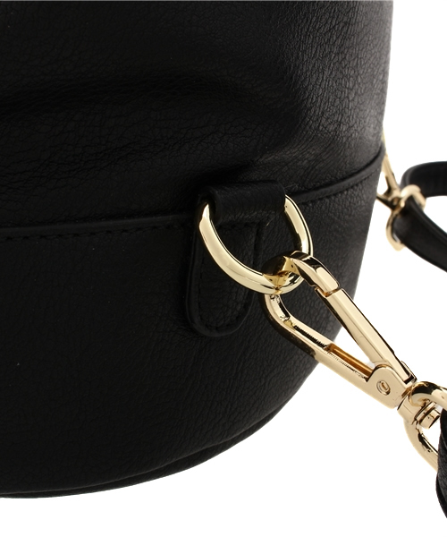 DISCOAT（ディスコート）の「【Discoat】バンブータッセル巾着2wayリュック（バックパック/リュック・レディース・ピンク/オフホワイト/ブラック・ﾌﾘ-）」の13枚目の写真