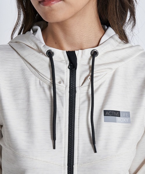 ROXY【新品】ジップパーカー PLEASANT DAYS ZIP ホワイト S Roxy - ROXY【新品】ジップパーカー PLEASANT DAYS ZIP ホワイト Sの