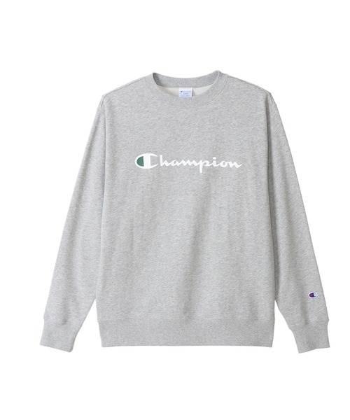 Champion（チャンピオン）の「【Champion/チャンピオン】メンズ ベーシック クルーネックスウェットシャツ（スウェット・メンズ・ホワイト/ブラック/ネイビー/ブラウン/グレー・SMALL/MEDIUM/LARGE/X-LARGE）」の4枚目の写真