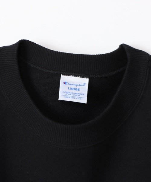 Champion（チャンピオン）の「【Champion/チャンピオン】メンズ ベーシック クルーネックスウェットシャツ（スウェット・メンズ・ホワイト/ブラック/ネイビー/ブラウン/グレー・SMALL/MEDIUM/LARGE/X-LARGE）」の12枚目の写真