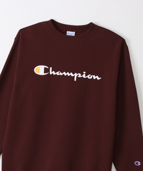 Champion（チャンピオン）の「【Champion/チャンピオン】メンズ ベーシック クルーネックスウェットシャツ（スウェット・メンズ・ホワイト/ブラック/ネイビー/ブラウン/グレー・SMALL/MEDIUM/LARGE/X-LARGE）」の17枚目の写真