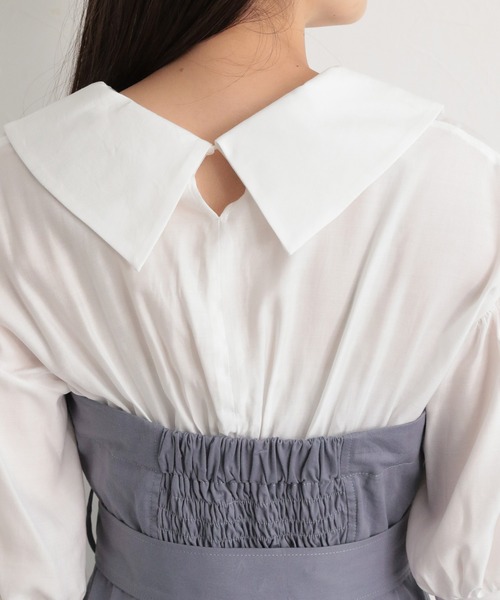 ゆうページ ソフトオックスシャツワンピース - SOÉJU online store｜上質な