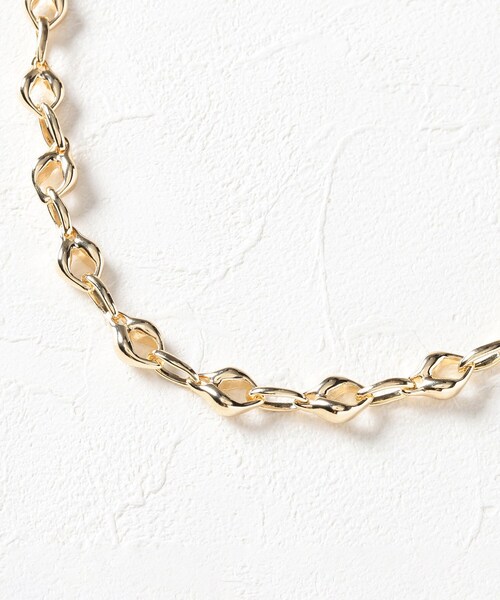 OPAQUE.CLIP（オペークドットクリップ）の「◆メタルチェーンネックレス（ネックレス・レディース・ゴールド・00）」の5枚目の写真