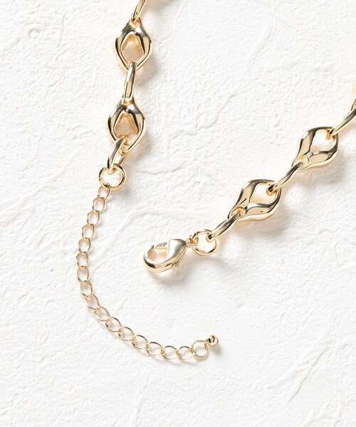 OPAQUE.CLIP（オペークドットクリップ）の「◆メタルチェーンネックレス（ネックレス・レディース・ゴールド・00）」の6枚目の写真