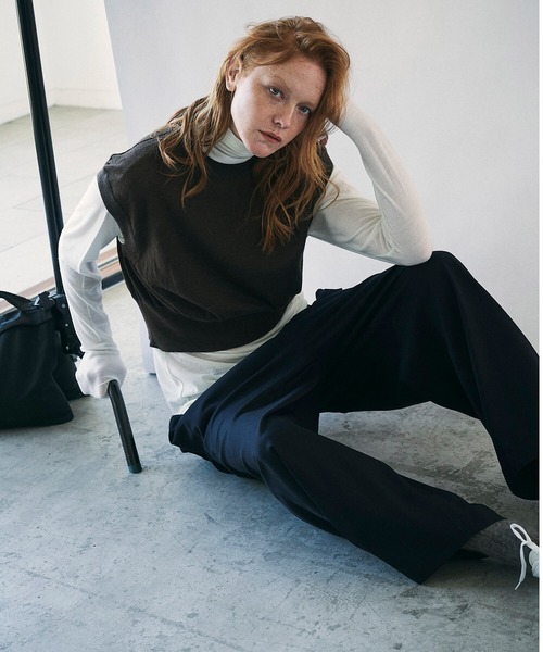 UNFIL（アンフィル）の「unfil | スリーブレスニットプルオーバー