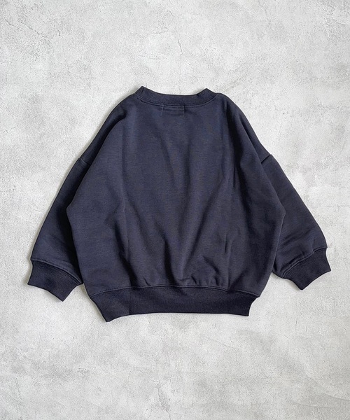 BIG FIELD（ビッグフィールド）の「裏シャギートレーナー（80～150cm）（スウェット・キッズ・ブラウン/ブラック/カーキ・80/90/95/100/110/120/130/140/150）」の9枚目の写真