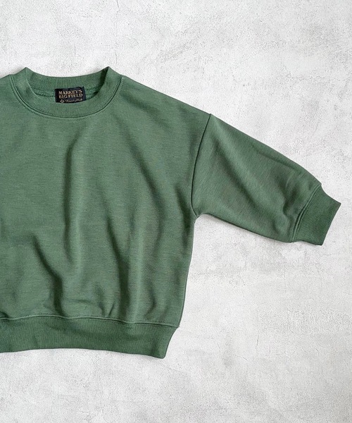 BIG FIELD（ビッグフィールド）の「裏シャギートレーナー（80～150cm）（スウェット・キッズ・ブラウン/ブラック/カーキ・80/90/95/100/110/120/130/140/150）」の10枚目の写真