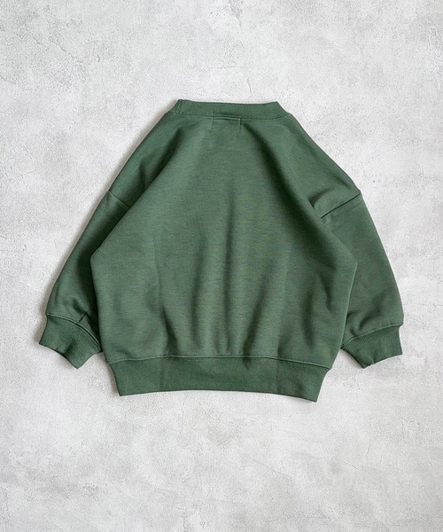 BIG FIELD（ビッグフィールド）の「裏シャギートレーナー（80～150cm）（スウェット・キッズ・ブラウン/ブラック/カーキ・80/90/95/100/110/120/130/140/150）」の11枚目の写真