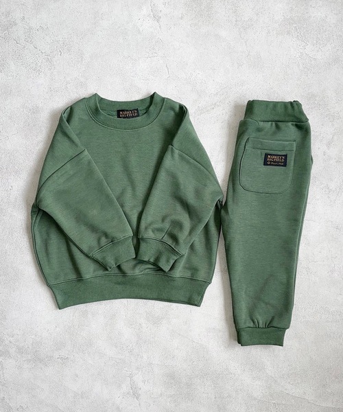 BIG FIELD（ビッグフィールド）の「裏シャギートレーナー（80～150cm）（スウェット・キッズ・ブラウン/ブラック/カーキ・80/90/95/100/110/120/130/140/150）」の14枚目の写真