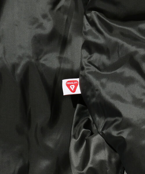 BEAMS PLUS（ビームスプラス）の「BEAMS PLUS / ジオメトリック プリント ミリタリー パフ ベスト（ベスト・メンズ・オリーブ/イエロー・MEDIUM/LARGE/X-LARGE/SMALL）」の16枚目の写真