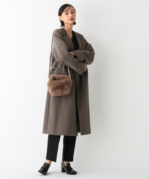 ミニマルフェイクファーショルダーバッグ【2WAY】