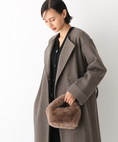 ミニマルフェイクファーショルダーバッグ【2WAY】