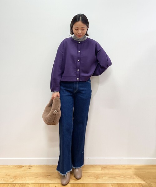 ミニマルフェイクファーショルダーバッグ【2WAY】