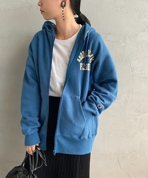 Champion（チャンピオン）の「[Champion/チャンピオン] リバースウィーブ カレッジロゴバックプリント ジップスウェットパーカー（パーカー・メンズ）」