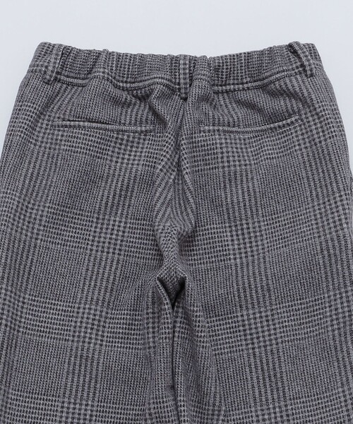 SHIPS（シップス）の「SHIPS: WOOLLET チェック柄 リラックス イージーパンツ（スラックス・メンズ・ブラウン/ダークグレー・SMALL/MEDIUM/LARGE/X-LARGE）」の16枚目の写真