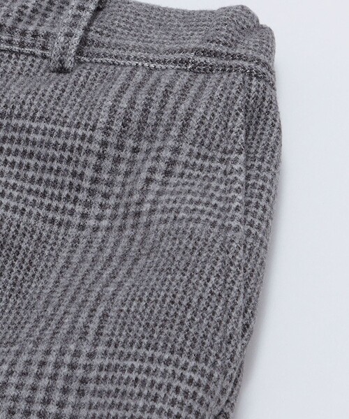 SHIPS（シップス）の「SHIPS: WOOLLET チェック柄 リラックス イージーパンツ（スラックス・メンズ・ブラウン/ダークグレー・SMALL/MEDIUM/LARGE/X-LARGE）」の19枚目の写真