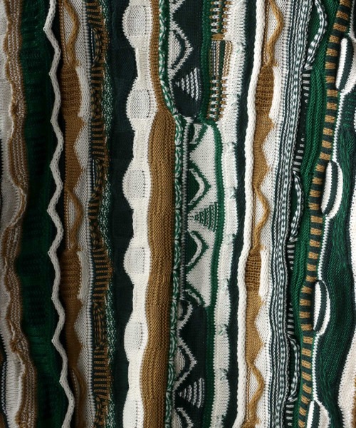 SITRY（シトリー）の「Balloon Sleeve Big silhouette 3D Knit Cardigan/バルーンスリーブ ビッグシルエット 3D  ニット カーディガン/カーデ（カーディガン/ボレロ・メンズ・チャコールグレー/ブラウン/グリーン・M/L）」の10枚目の写真