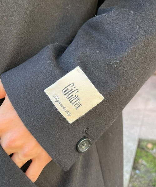 CIAOPANIC(チャオパニック)の「【RAXA/ラシャ】チェスターコート(チェスターコート・メンズ・ブラック/ブラウン/ダークブラウン・MEDIUM/LARGE)」の12枚目の写真