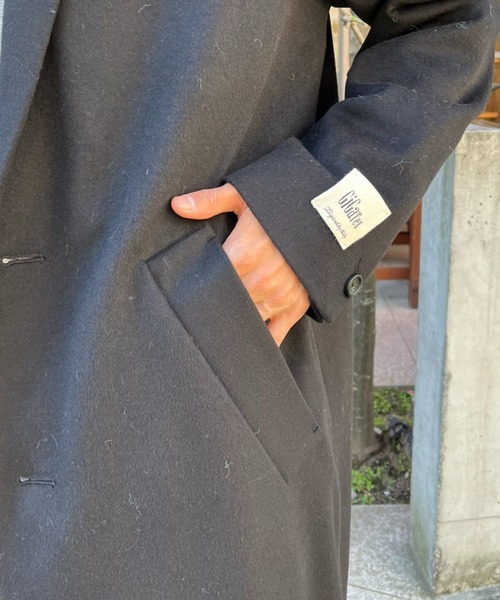 CIAOPANIC(チャオパニック)の「【RAXA/ラシャ】チェスターコート(チェスターコート・メンズ・ブラック/ブラウン/ダークブラウン・MEDIUM/LARGE)」の13枚目の写真