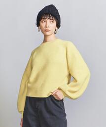 BEAUTY&YOUTH UNITED ARROWS | フォックスブレンド ボリュームスリーブ ニット プルオーバー(ニット/セーター)