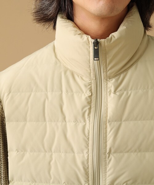 TAKEO KIKUCHI（タケオキクチ）の「◆ニットコンビ ダウン ブルゾン（ブルゾン・メンズ・ブラック/ベージュ・02/03/04）」の15枚目の写真