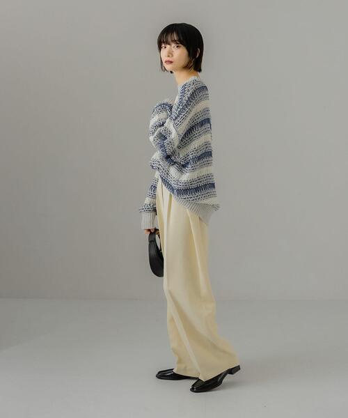 セール】透かし編みルーズニット（ニット/セーター）｜KBF