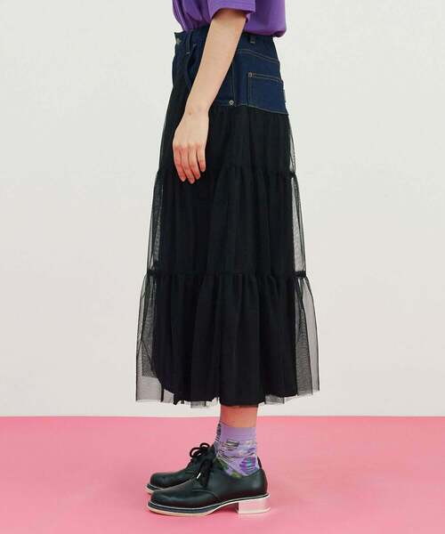 FRAPBOIS（フラボア）の「チュードパンツ（その他パンツ・レディース・ネイビー・0/1）」の17枚目の写真