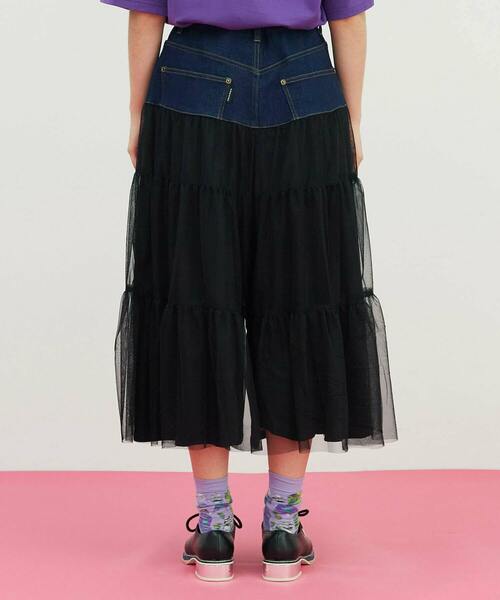 FRAPBOIS（フラボア）の「チュードパンツ（その他パンツ・レディース・ネイビー・0/1）」の5枚目の写真