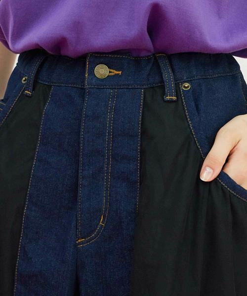 FRAPBOIS（フラボア）の「チュードパンツ（その他パンツ・レディース・ネイビー・0/1）」の13枚目の写真