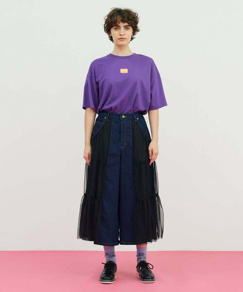 FRAPBOIS（フラボア）の「チュードパンツ（その他パンツ・レディース・ネイビー・0/1）」の6枚目の写真