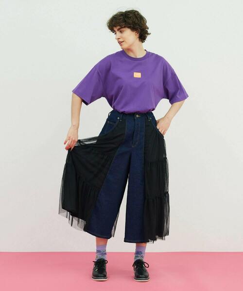 FRAPBOIS（フラボア）の「チュードパンツ（その他パンツ・レディース・ネイビー・0/1）」の10枚目の写真