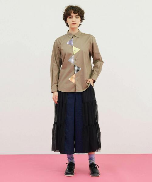 FRAPBOIS（フラボア）の「チュードパンツ（その他パンツ・レディース・ネイビー・0/1）」の11枚目の写真