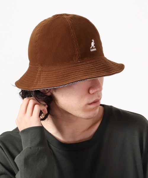 KANGOL(カンゴール)の「KANGOL Work Leisure Rev Casual カンゴール メトロハット(ハット・メンズ・ダークブルー/カーキ・M/L)」の12枚目の写真