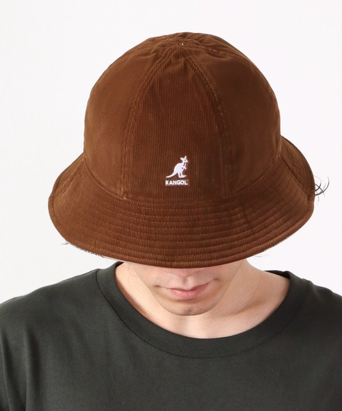 KANGOL(カンゴール)の「KANGOL Work Leisure Rev Casual カンゴール メトロハット(ハット・メンズ・ダークブルー/カーキ・M/L)」の8枚目の写真