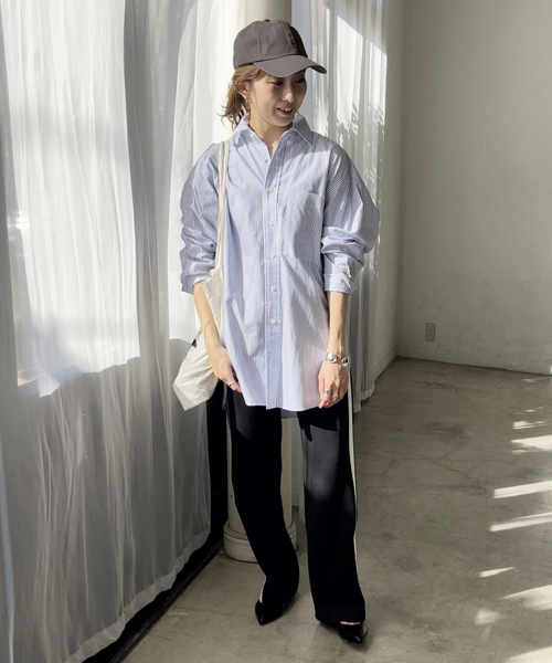 upperhights(アッパーハイツ)の「【upper hights/アッパーハイツ】別注 Baseball Cap(キャップ・レディース・ベージュ/ボルドー/ブラック系その他・FREE)」の4枚目の写真