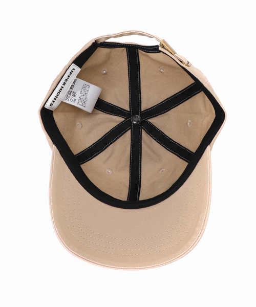 upperhights(アッパーハイツ)の「【upper hights/アッパーハイツ】別注 Baseball Cap(キャップ・レディース・ベージュ/ボルドー/ブラック系その他・FREE)」の12枚目の写真